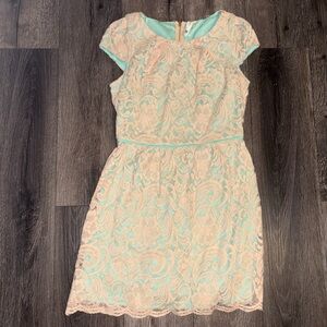 Pink Owl juniors’ Lace Dress
